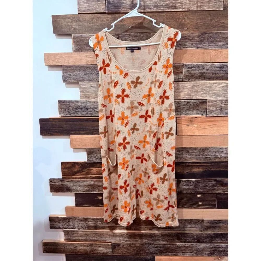 Gudrun Sjoden midi dress tunic size Large